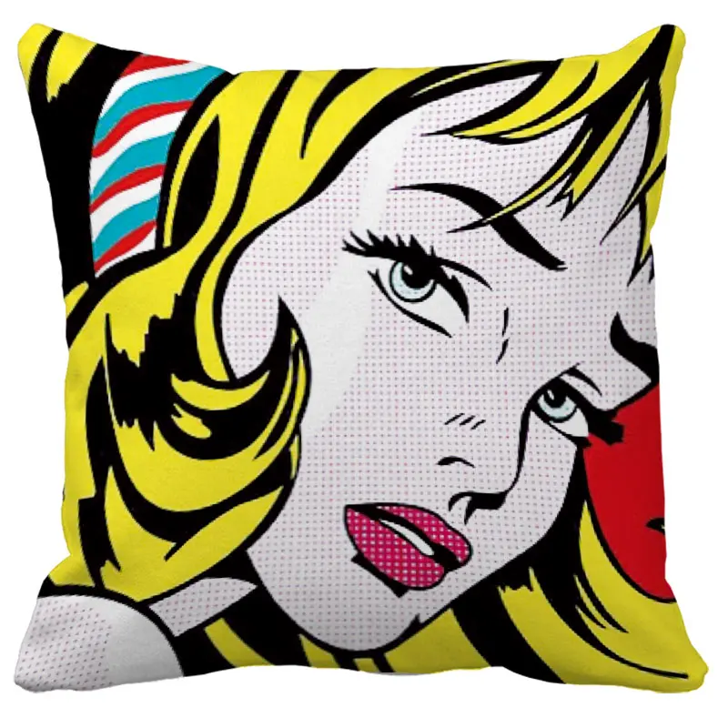 Pop Style Cushion cover Cushion Cover Nordic Simple Geometric Decorative Throw Pillows Cushion Covers for Sofa Polyester Cotton