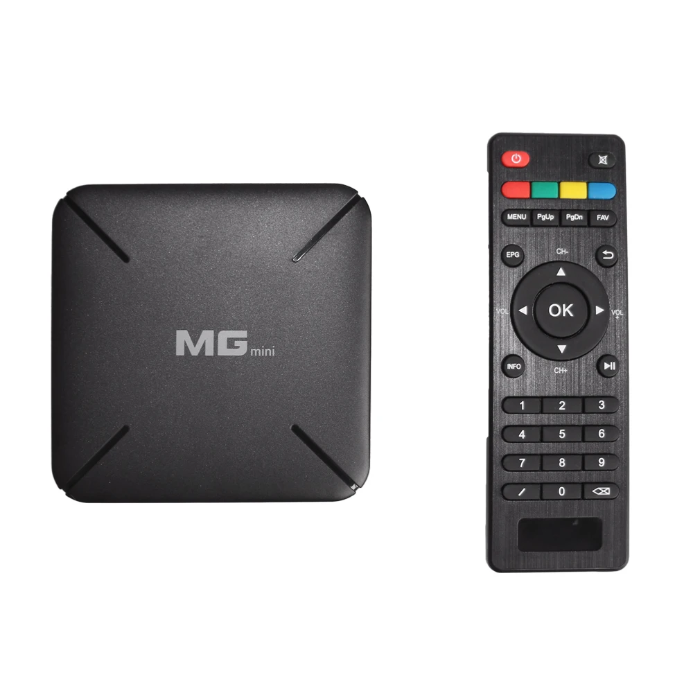 

5PCS/LOT MG MINI Smart TV Box Linux System Set Top Box 4K ULTRA 2.4GWiFi Ultra Super supports H2.65/stalker network Media player
