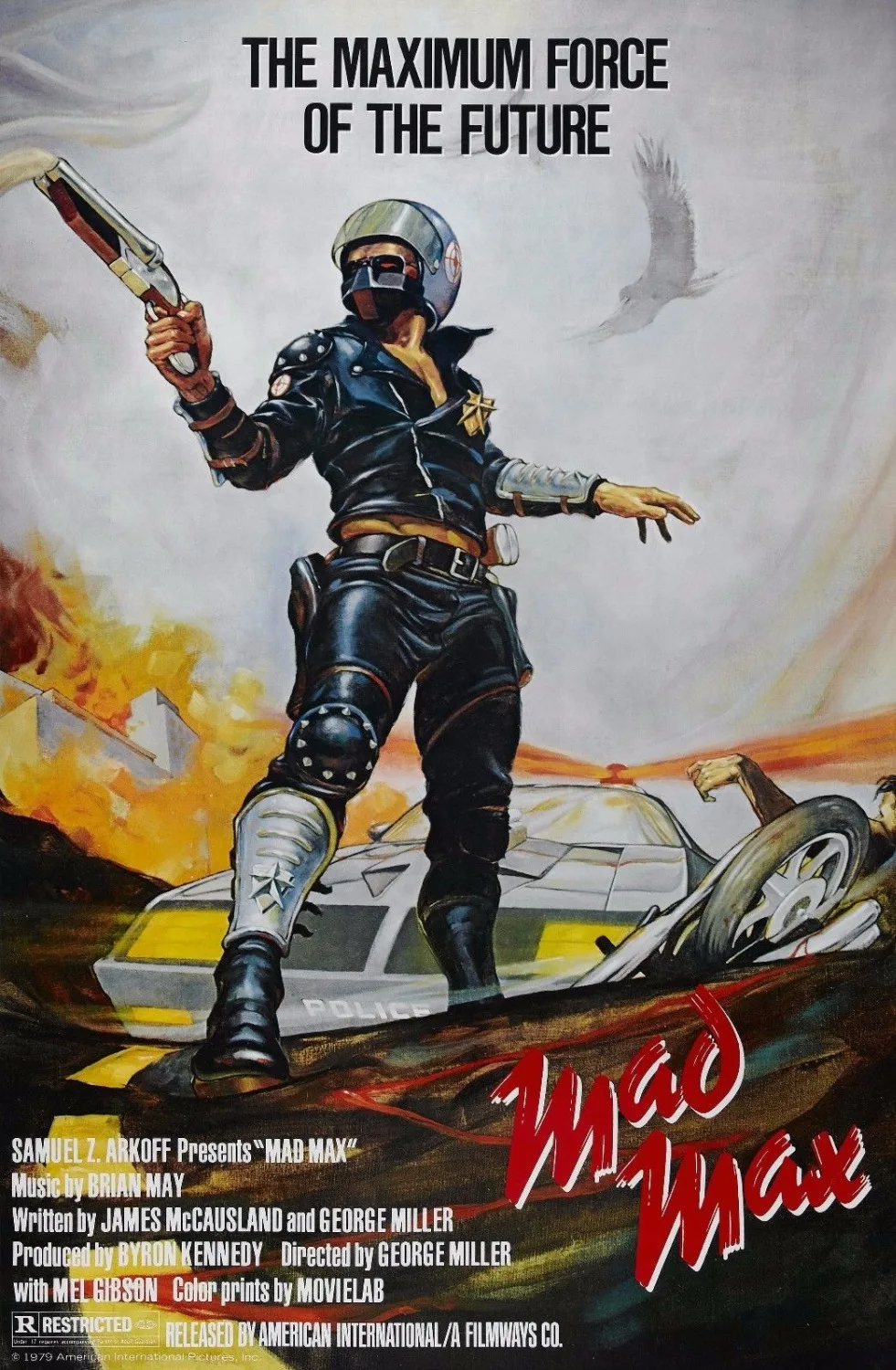 

Mad Max Movie Poster (1979) SILK POSTER Decorative painting 24x36inch