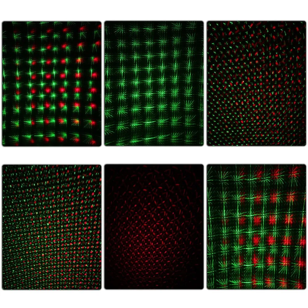 Красный зеленый мини лазерный сценический проектор с эффектом наружной рождественской вечеринки стробоскопы DJ Club Bar Pub Свадьба ЕС США