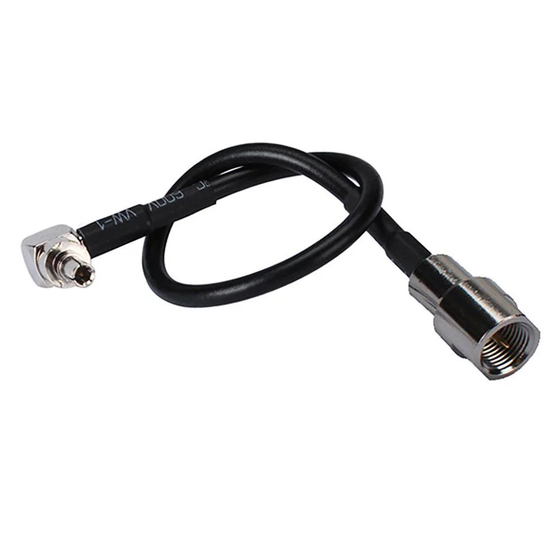 CRC9 Right Angle to FME Male Plug connectors with 20 CM RG 174 Pigtail