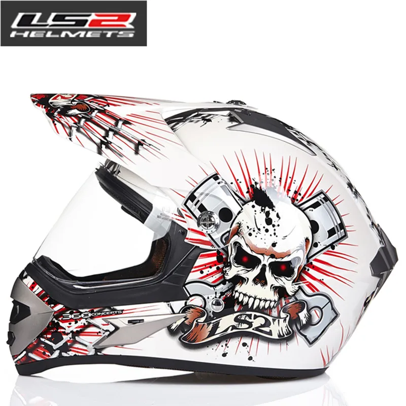 Новое поступление capacete casco LS2 moto cross шлемы профессиональные мужские внедорожные moto rcycle шлем грязный велосипед ралли гоночный Мото шлем - Цвет: 5