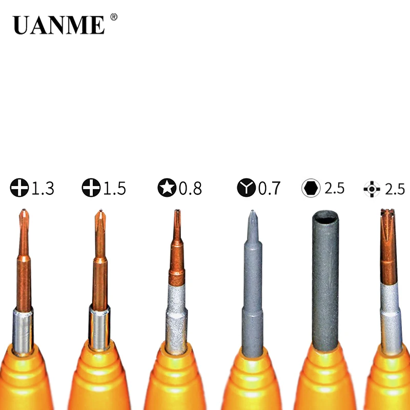 UANME 1 шт. LJL-108S Набор отверток для iPhone X для iPhone 8 7 6 S 6 открытие ремонтных инструментов разобрать комплект мобильного телефон инструмент