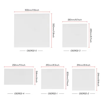 

210 * 200 * 3mm Heat Bed Insulation Cotton Temperature Preservation Cotton Sheet for 3D Printer Anet A6 A8 Wanhao i3 Creality