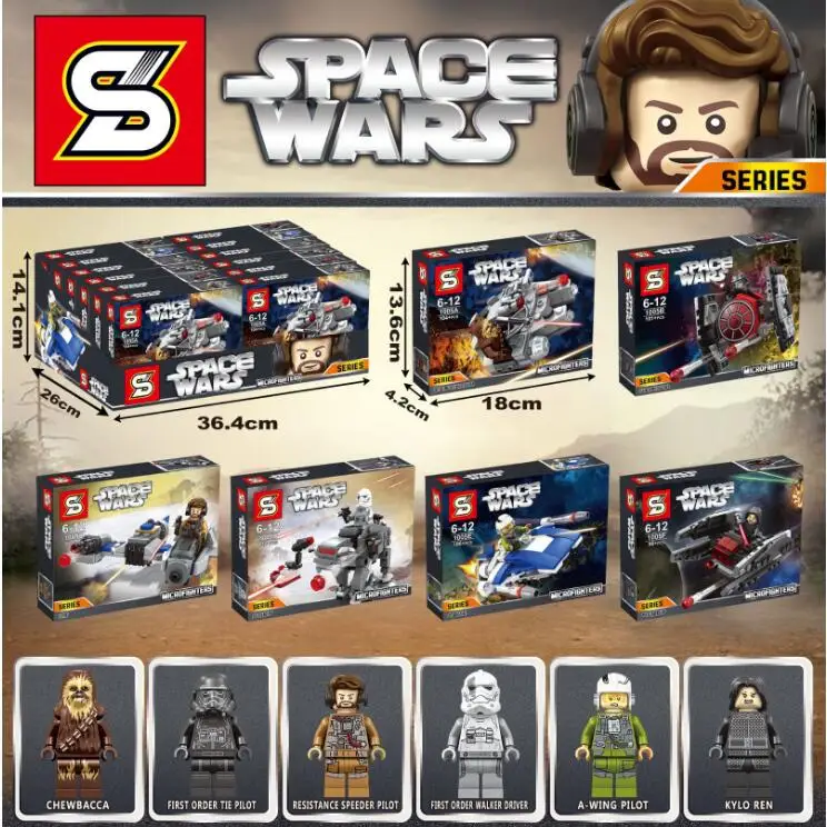 Star Wars MICROFIGHTERS Republic Gunship ARC 170 Starfighter font b Building b font Blocks font b