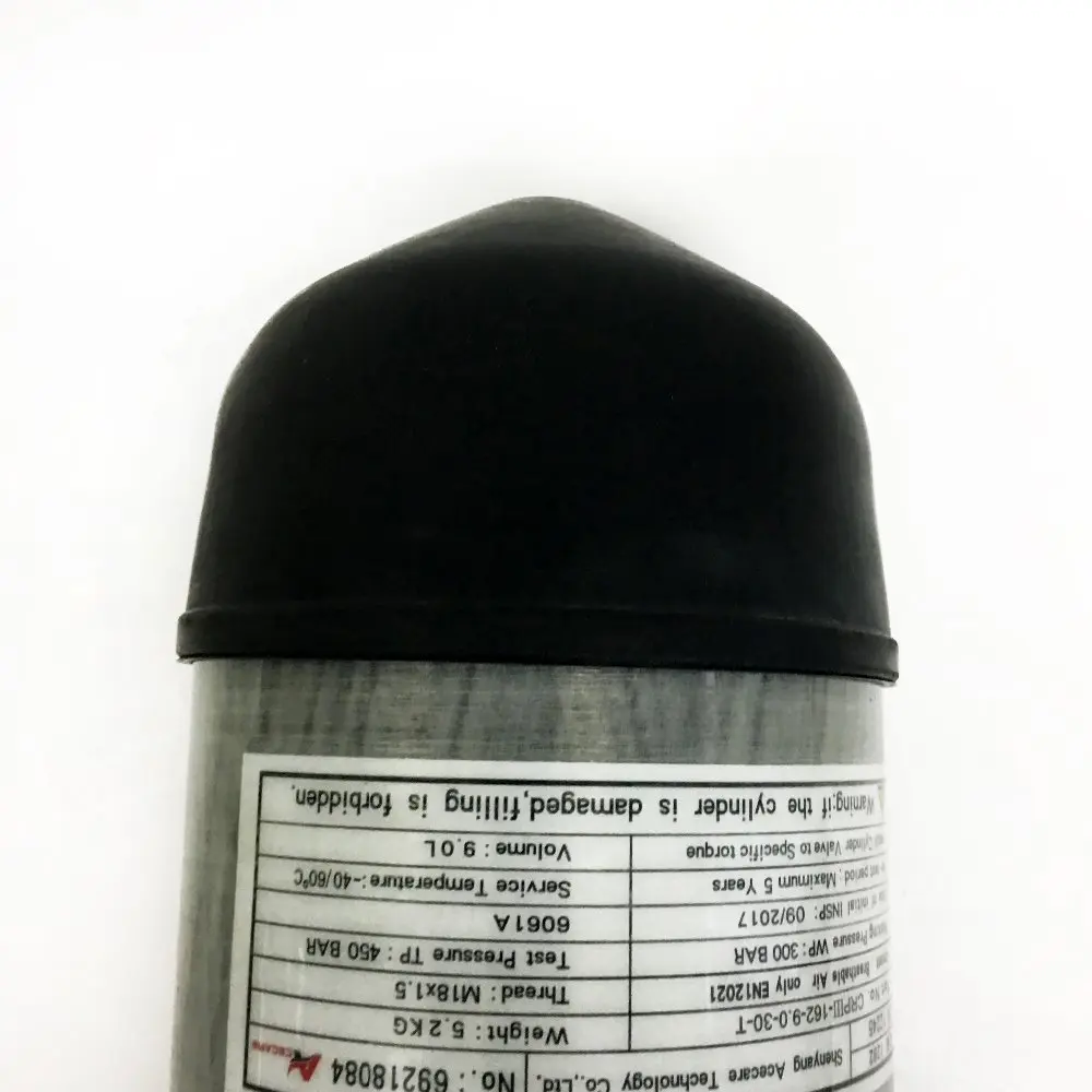 AC10991 9L CE 300 Bar Pcp/scuba Tank pcp Air Rifle Compressed Air Gun Paintball Hpa Tank Airforce Condor with 9L Cylinder Cover