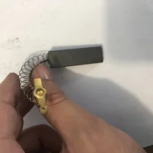 1 шт., 5x12,5x39,5 мм, 0,1" x 0,49" x 1,5", Электрический сменный электроинструмент, Угольная щетка для автомобиля