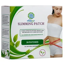 Health Care Slimming Navel Stick Slim Patch Magnetic Weight Loss Burning Fat Patch 30 Pieces Box