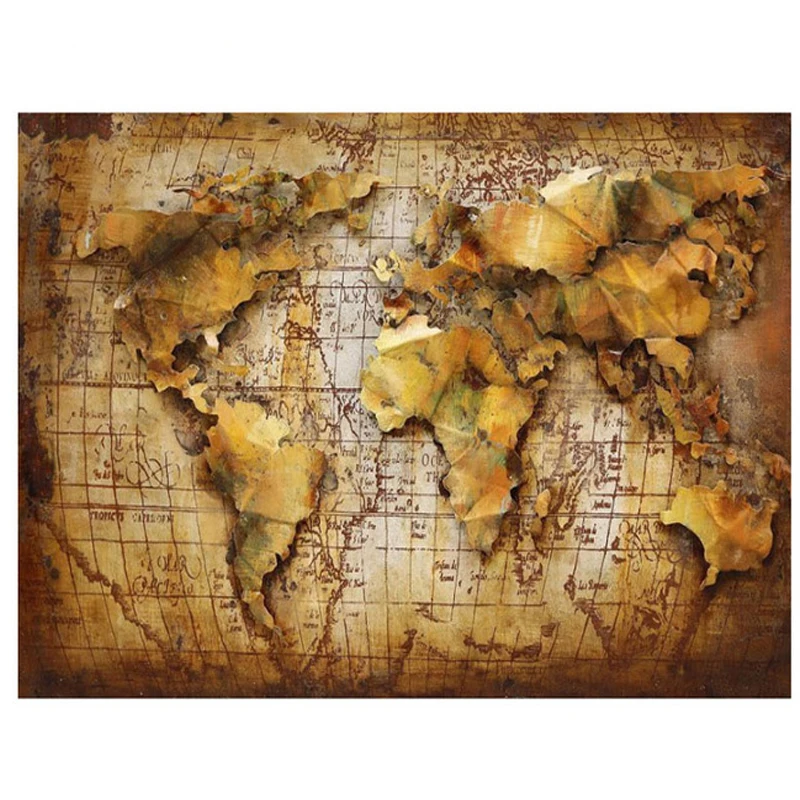 

Retro world map full square Diamond painting,embroidery beads cross stitch Handcraft interesting,puzzles 5d mosaic home decor