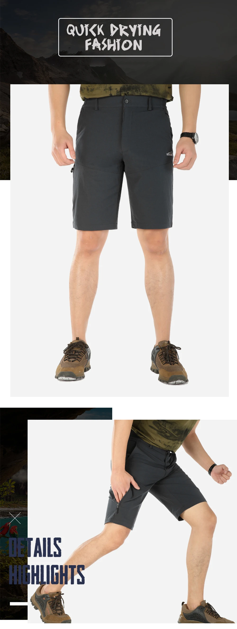 Летние быстросохнущие износостойкие для мужчин s брюки для девочек модные мужчин мужские короткие штаны pantalones cortos
