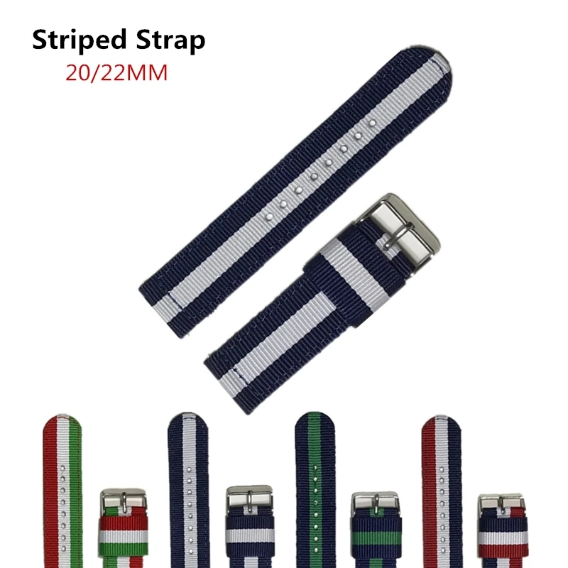 Colorful Nylon Wristband 22MM For Xiaomi Huami Amazfit