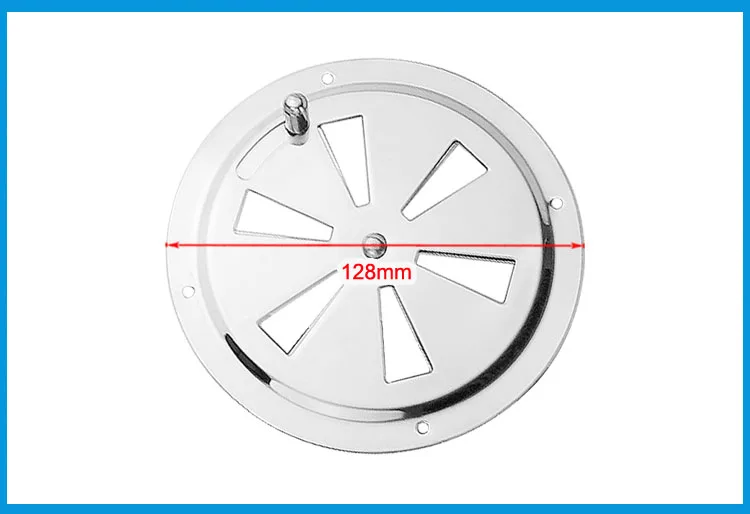 2 шт. нержавеющая сталь 316 лодка морской круглый воздушный жалюзи решетка Вентиляция жалюзи вентилятор Гриль Крышка Боковая ручка открытие