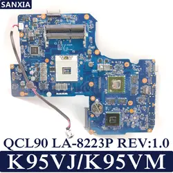 KEFU QCL90 LA-8223P REV: 1,0 материнская плата для ноутбука ASUS K95VJ K95VM K95V K95 Тесты Оригинал материнская плата GT630M