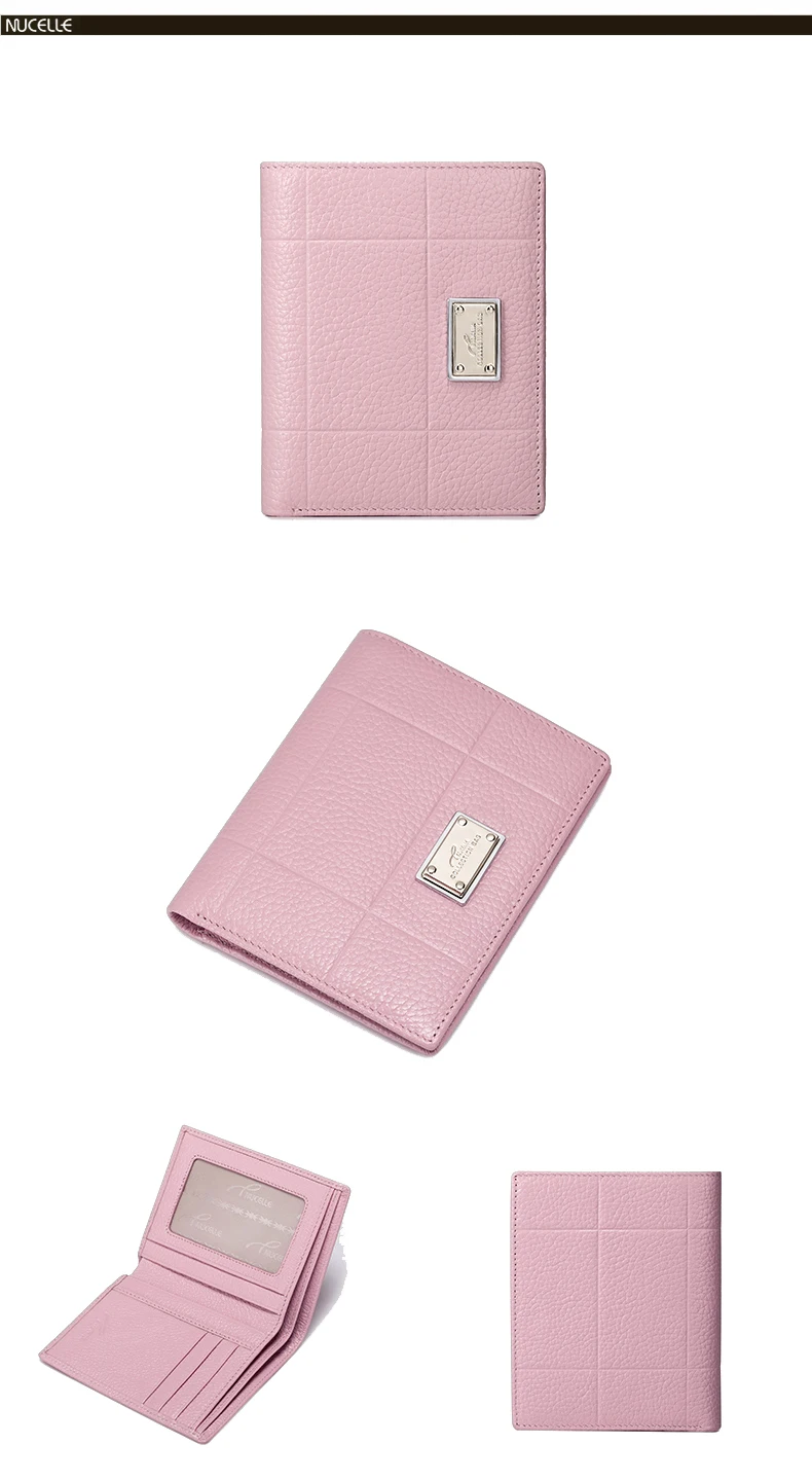 Nucelle women genuine leather wallet 7