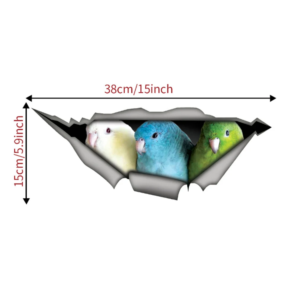 SOLEDI 15X38 см наклейка на унитаз обои настенное украшение Стикеры s попугай из ПВХ, для гостиной Творческий дом Декор Обои в гостиную