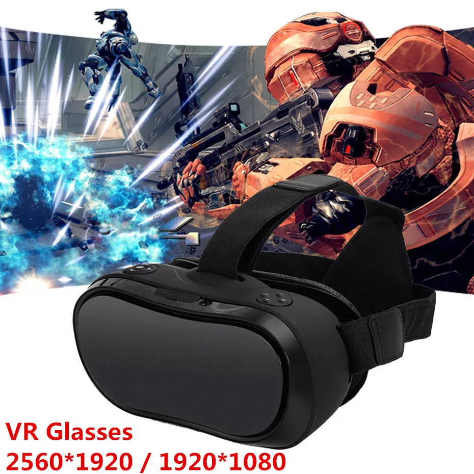 VR Box 3D Headset All In One VR Glasses 2560 1440P HD Display font b Virtual