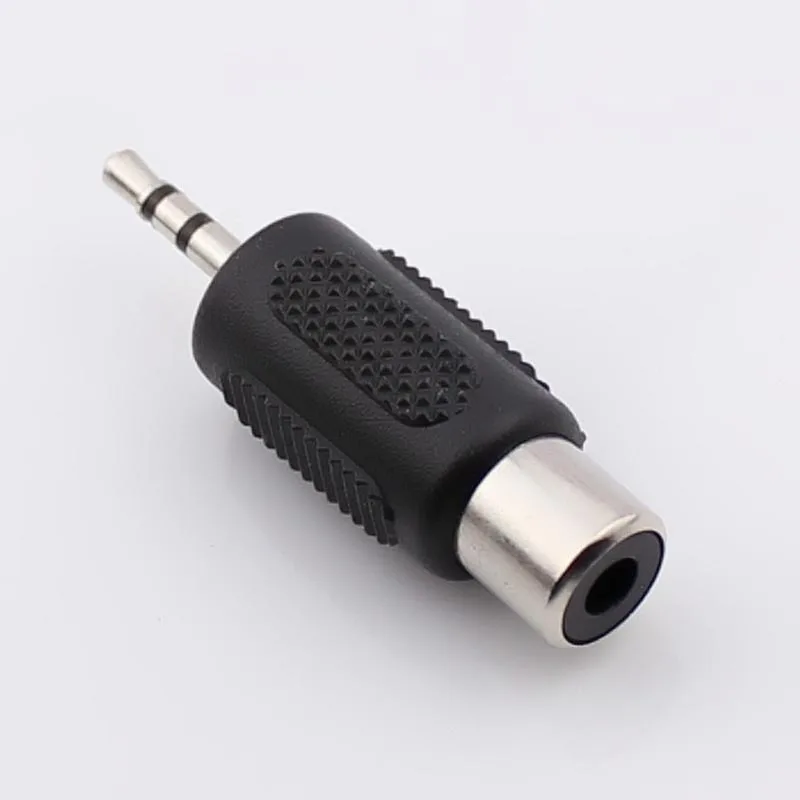 100pcs Jack 2 5mm Stereo Connector Turn Lotus Female Audio Adapter 2 5mm Dual Channel to RCA Female Headphone Plug