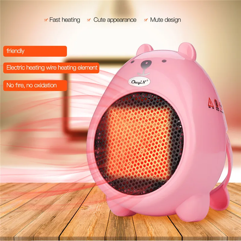 

Household Electric Air Heater Mini Space Heater Office Low Noise Desktop Fan Heater Quick Warm Wind Blower Fast Heat Warmer 31