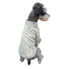 Trsnser рубашка для собак Новая мода для домашних собак весна и лето дышащая милая зеленая одежда для животных Одежда для собак 19June6 P30