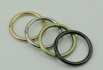 

10 pcs /lot Handbags hardware accessories Open circle Connect button Open the coil Package with 3.8 cm inner diameter