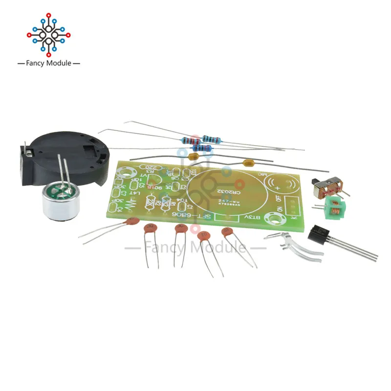 80 МГц-108 МГц fm-радио передатчик Модуль для беспроводного микрофона радио DIY Kit