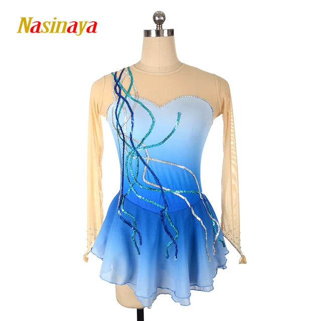 Nasinaya Figure Skating Dress Customized Competition Ice Skating Skirt