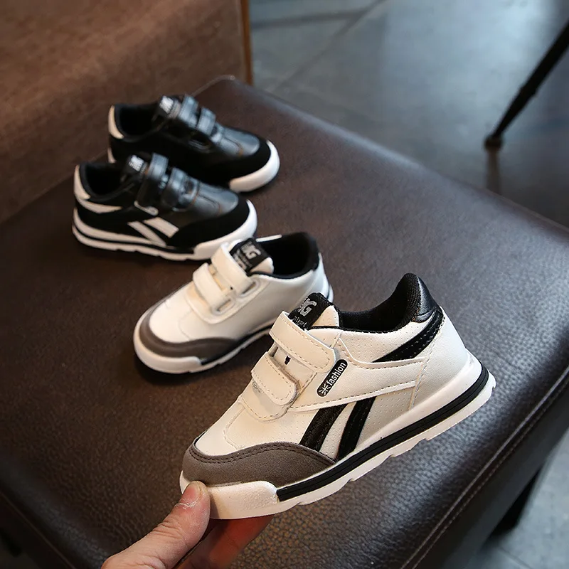 

2019 1 To 3 Years Old Baby Boys And Girls Casual Shoes Fashion Color Matching Non-Slip Soft Sole Top Quality Cute Sports Shoes