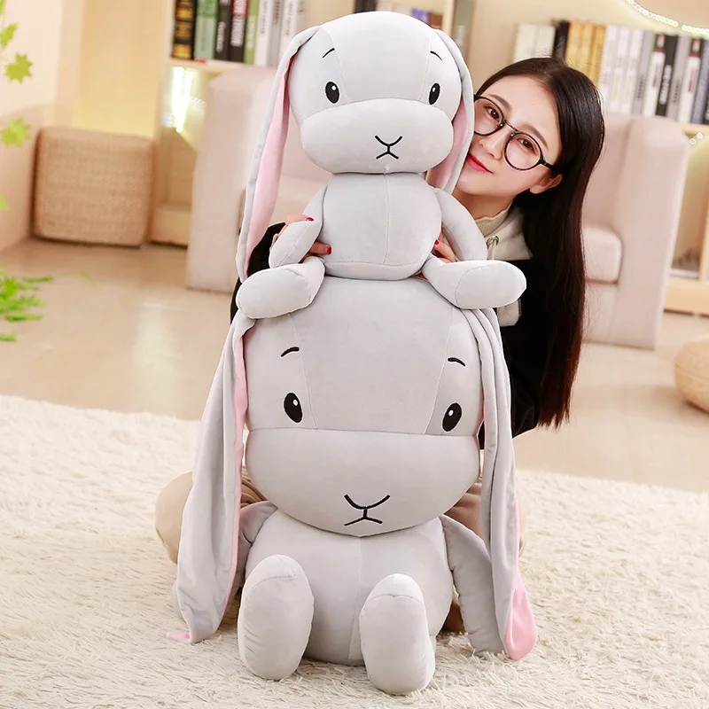 MIAOOWA 1PC 25/50CM Kawaii Rabbit Stuffed Plush Doll Kid Cute Animal Rabbit Toy Baby Soft Pillow Children Birthday GIft Home Dec MIAOOWA 1PC 25/50CM Kawaii Rabbit Stuffed Plush Doll Kid Cute Animal Rabbit Toy Baby Soft Pillow Children Birthday GIft Home Dec