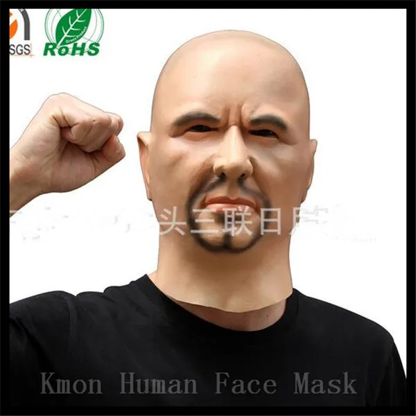 2017 Top Grade Male mask latex silicone Ex Machina realistic human skin