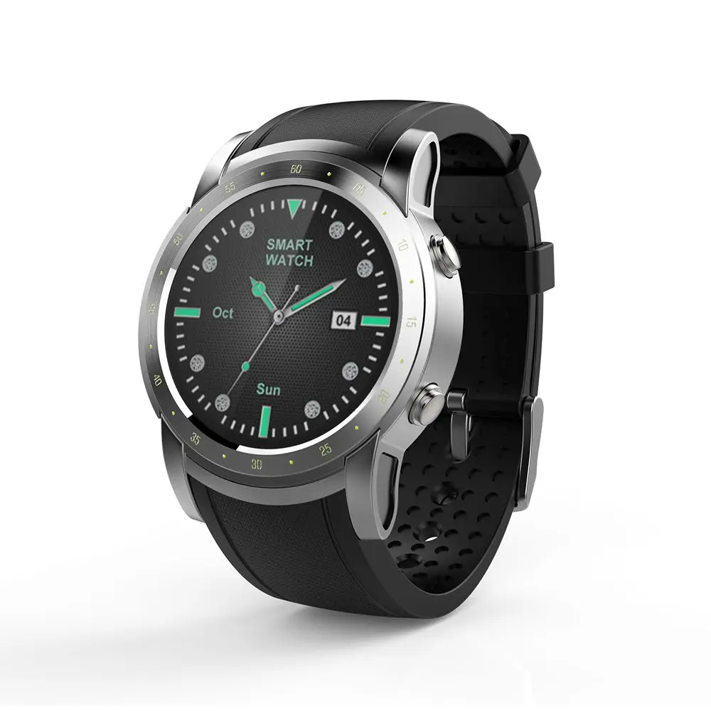 

HW1 Men Smart Watch Support Bluetooth SIM Card with Heart Rate Monitor Pedometer 3G WIFI Smartwatch GPS For iPhone xiaomi watchs