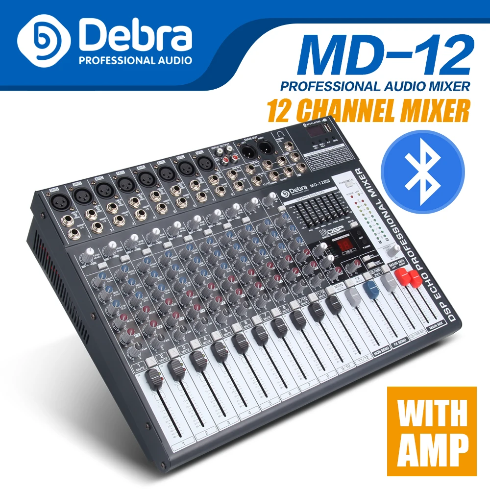 Good quality Clean sound!!! 12 Channels 750 Watt