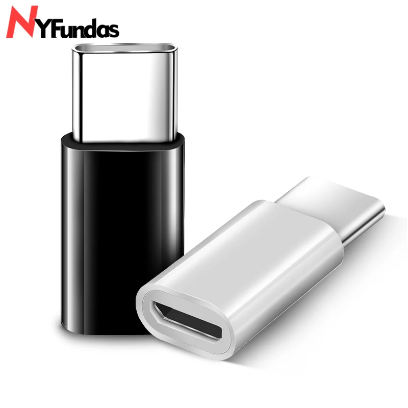 Адаптер NYFundas с Type C на Micro USB для One Plus 6 5 3T Oneplus zenfone5z Xiaomi Mi Max 3 Huawei P20 Pro 1