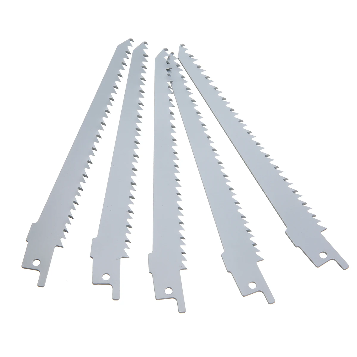 5Pcs S644D Reciprocating Saw Blades 6" 150mm Extra Sharp HCS Reciprocating Sabre Saw Blades S644D For Wood