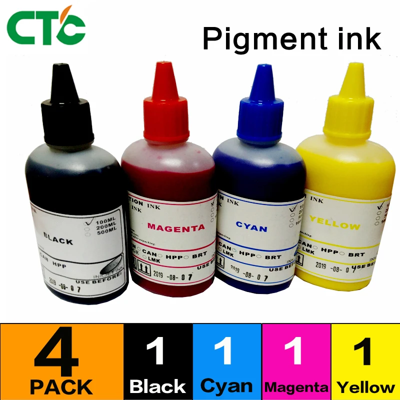 

100ml Universal Refill Pigment Ink Compatible For Suitable for all EPSON printer cartridges.