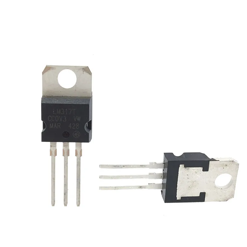 

10PCS ST LM317T LM317 three terminal voltage regulator tube step-down regulated Voltage Regulators