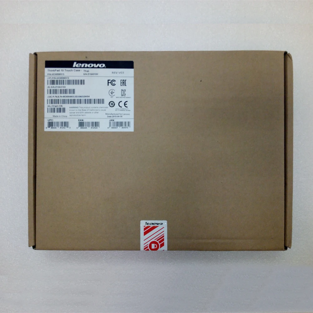 Новая/оригинальная сенсорная клавиатура для Thinkpad 10 FRU 03X9071 KB9021 |