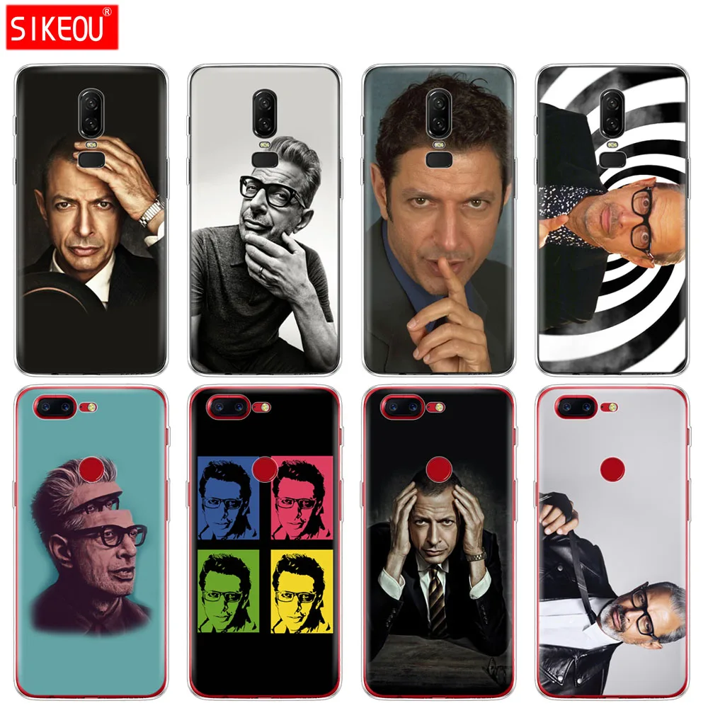 

silicone cover phone case for Oneplus one plus 6 5T 5 3 A3000 A5000 jeff goldblumir funny
