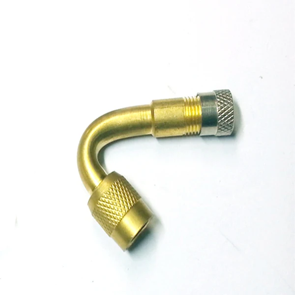 Brass Rim valve Air Tire Valve Extension for Motorcycle Car Scooter 45