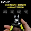 UANME TS-140 5 inch Round Cutter Pliers Excellent Cutting Pliers rear force spring design micro shears ► Photo 3/5