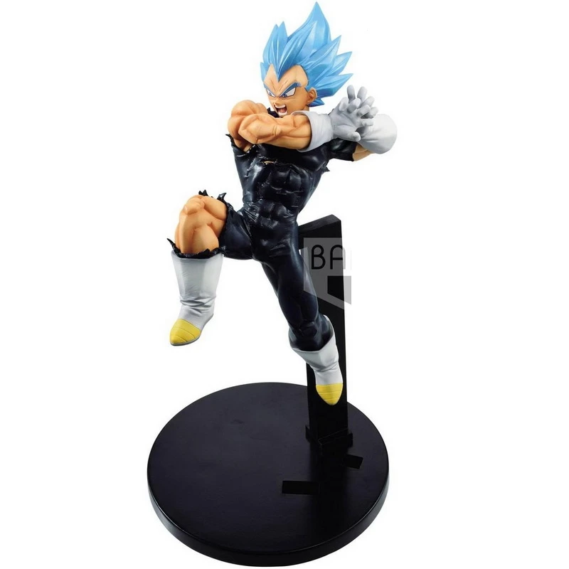 WSTXBD Banpresto Dragon Ball Z DBZ Tag God Blue Goku игрушки серии «vegeta» Фигурные модели кукол Brinquedos - Цвет: vegeta