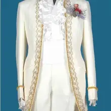 Воротник-стойка, 2 предмета(куртка+ штаны+ галстук), Custume Homme, Новое поступление, фрак, благородный, приталенный, высокое качество,, модный, Terno Masculino