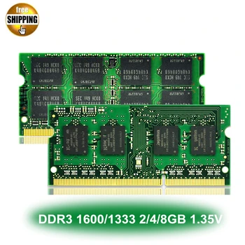 

1.35V Voltage DDR3L 1600/1333MHz PC3-12800/10600 2/4/8GB CL11/CL9 For Laptop Notebook SODIMM Ram Memory SDRAM NON-ECC