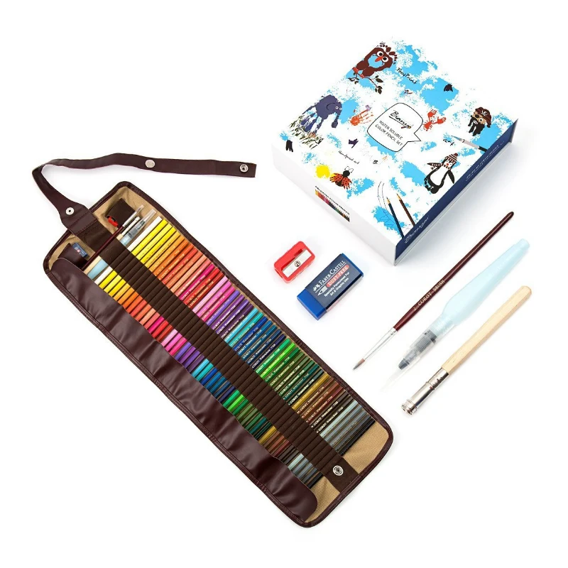 

48 Colored Pencils Set Faber Castell Colored School Pencils Drawing Material cartoon Painted pencil colorful sets