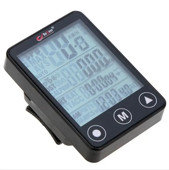 Wireless font b Bicycle b font font b Computer b font Speedometer Odometer Multifunction Touch Button