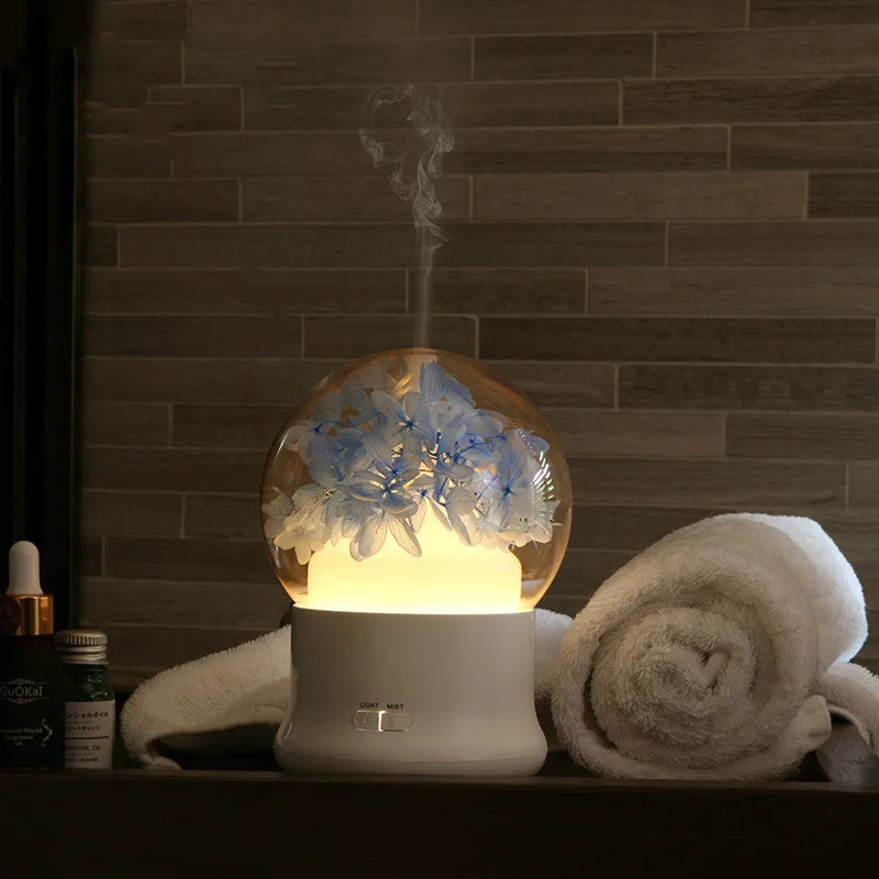 

New Aromatherapy Ultrasonic Humidifier Essential oil Aroma Diffuser Led Mist Maker Fogger Mini Portable Car Air Humidifier