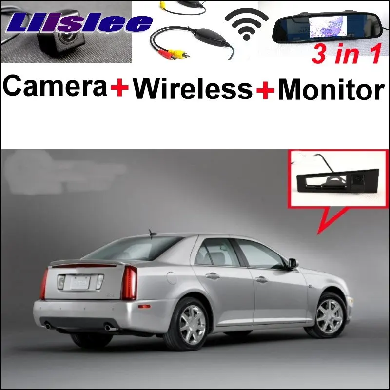 

Liislee 3 in1 Special View Camera + Wireless Receiver + Mirror Monitor EASY Backup Parking System For Cadillac STS 2007~2013