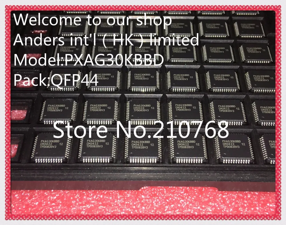50 шт./лот PXAG30KBBDTR PXAG30KBBD PXAG30 IC MCU 16BIT 44 LQFP