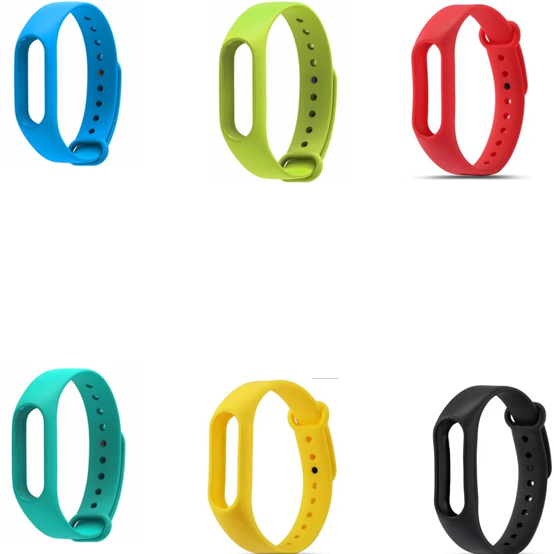 Hot sale for Miband 2 Strap Silicone band Bracelet watch band for Xiaomi Miband 2 Mi band2 Wristband