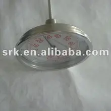 Промышленный биметаллический термометр часы с циферблатом " SS304 чехол