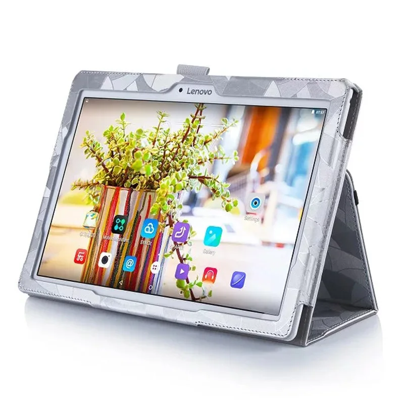 US $110.00 CucKooDo 10Pcslot luxury leather Cover case with auto wake sleep function for Lenovo Tab 2 A1070FTab 2 X30F 10Inch Tablet